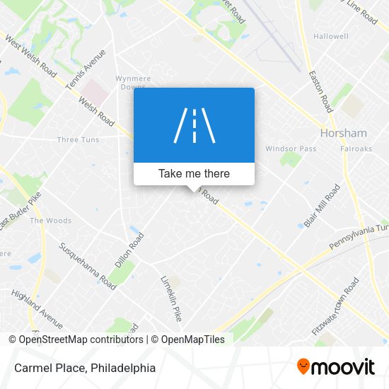 Mapa de Carmel Place