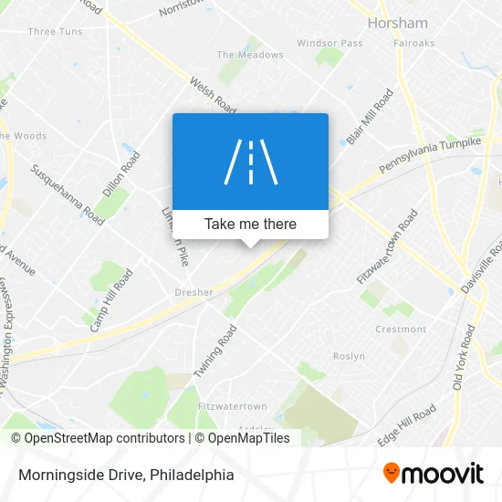 Morningside Drive map