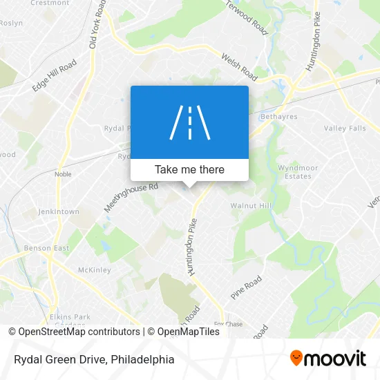Rydal Green Drive map