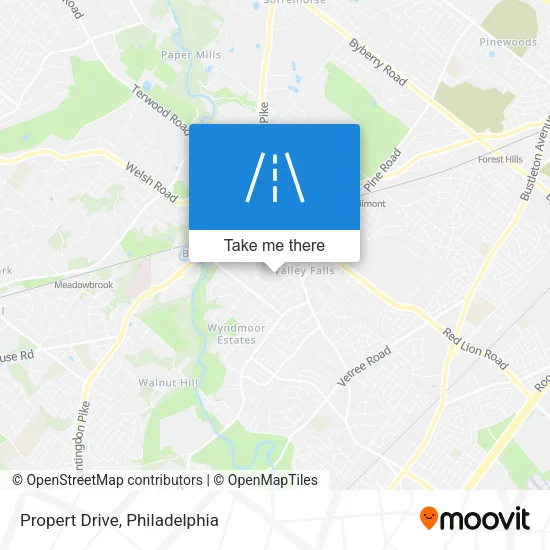 Propert Drive map