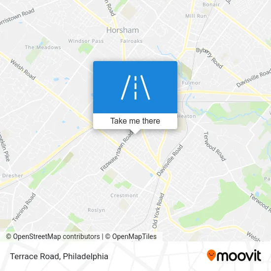 Terrace Road map