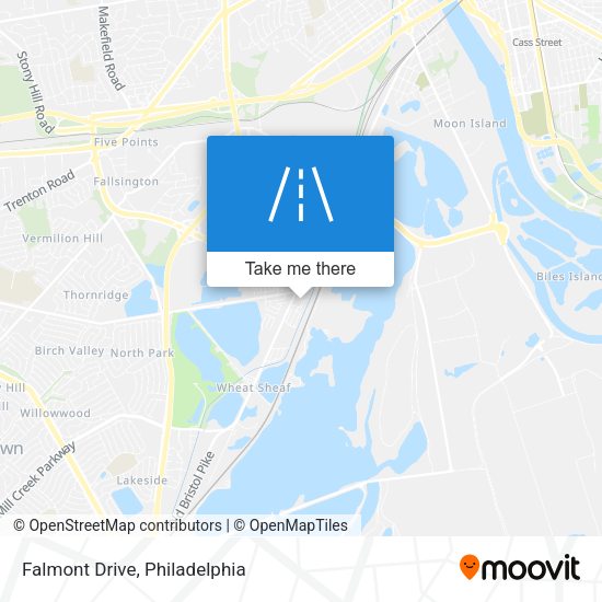Mapa de Falmont Drive