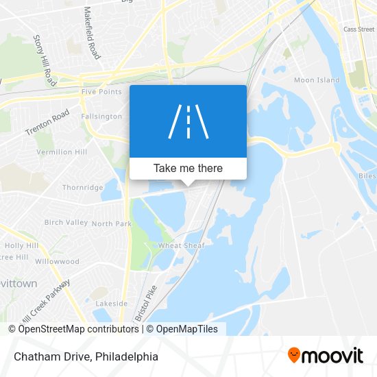 Mapa de Chatham Drive