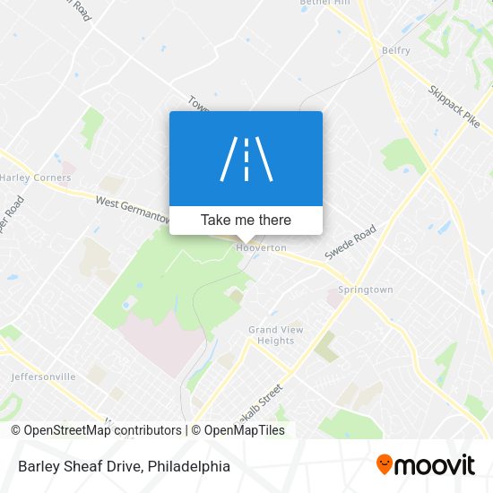 Barley Sheaf Drive map
