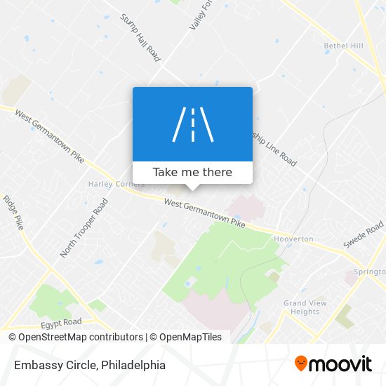 Embassy Circle map