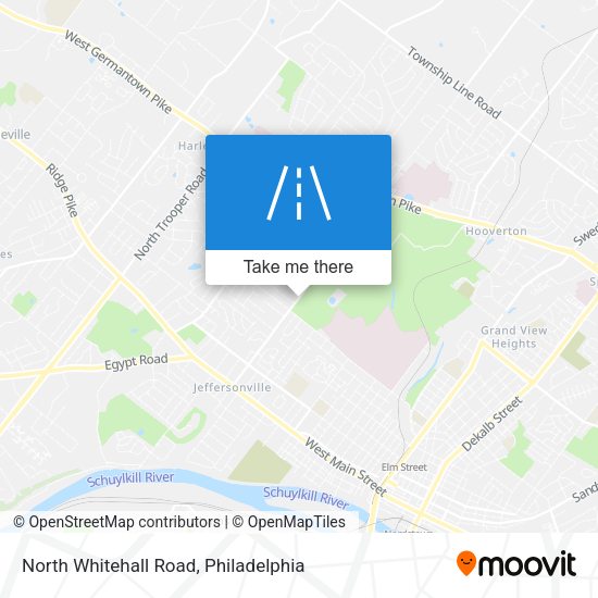Mapa de North Whitehall Road