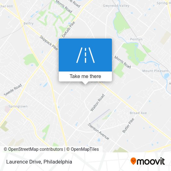 Laurence Drive map