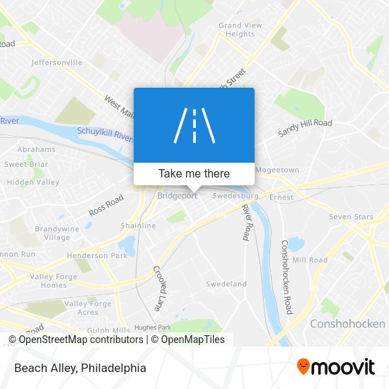 Mapa de Beach Alley