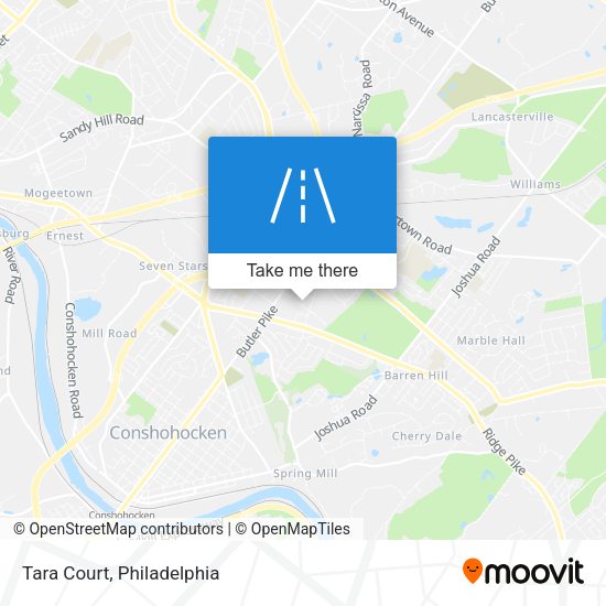 Mapa de Tara Court
