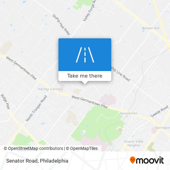 Mapa de Senator Road
