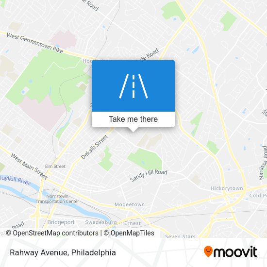 Mapa de Rahway Avenue