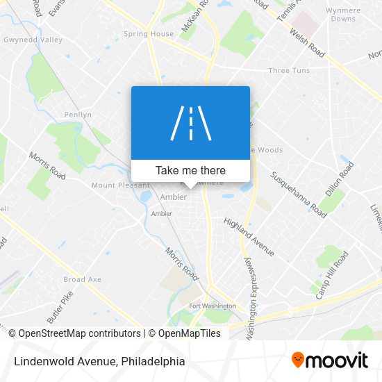 Lindenwold Avenue map