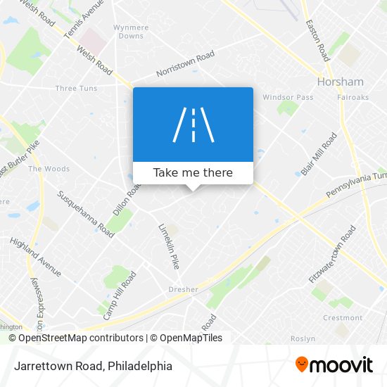 Mapa de Jarrettown Road