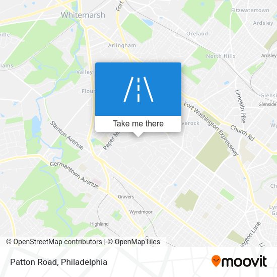 Mapa de Patton Road