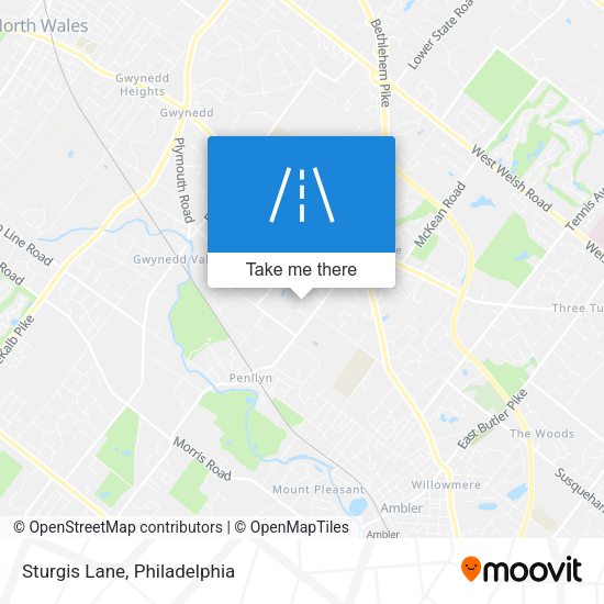 Mapa de Sturgis Lane