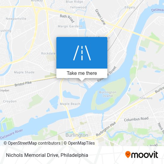 Nichols Memorial Drive map