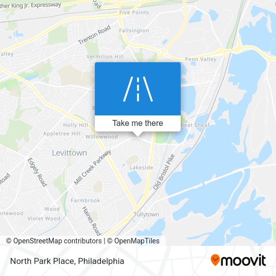 North Park Place map