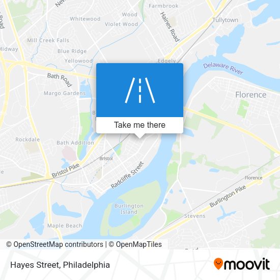 Mapa de Hayes Street