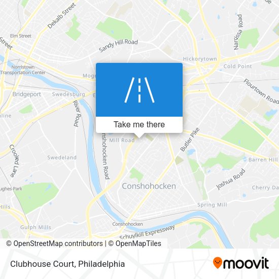 Clubhouse Court map