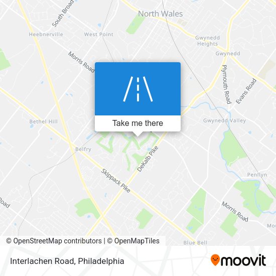 Mapa de Interlachen Road
