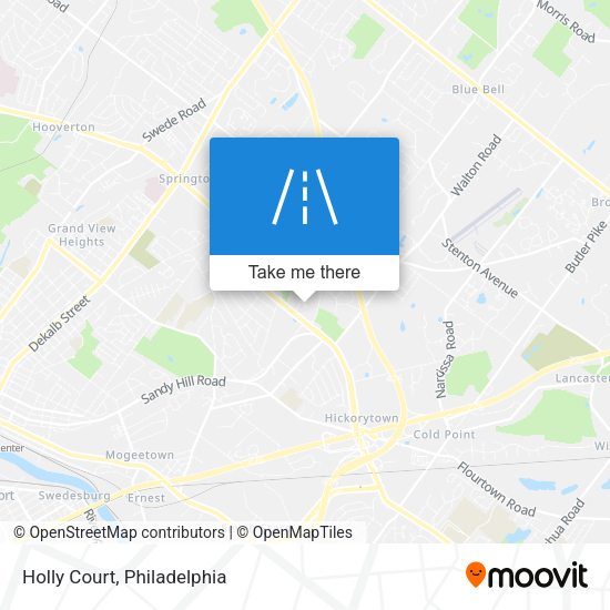 Mapa de Holly Court