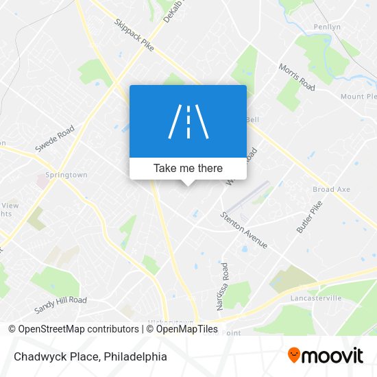 Chadwyck Place map