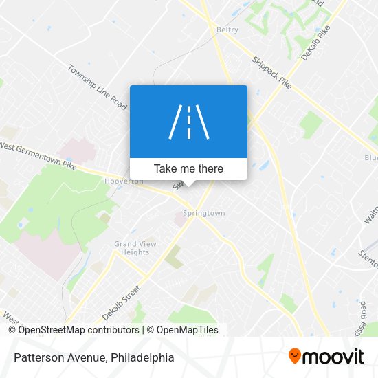 Mapa de Patterson Avenue