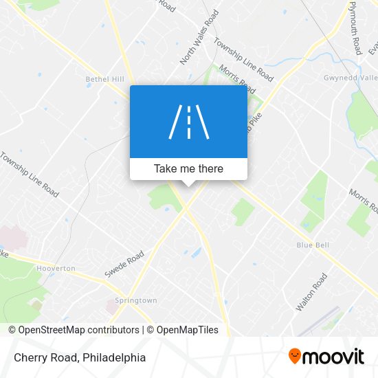 Mapa de Cherry Road