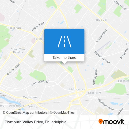 Mapa de Plymouth Valley Drive