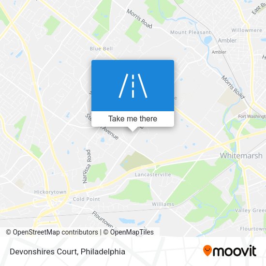 Devonshires Court map