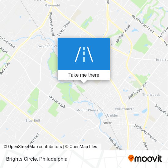 Mapa de Brights Circle