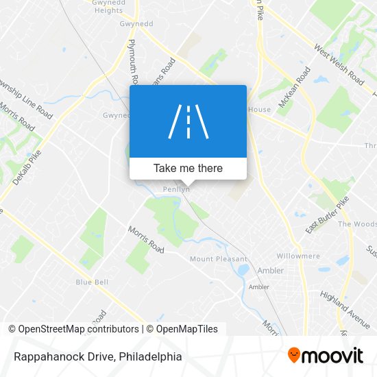 Mapa de Rappahanock Drive