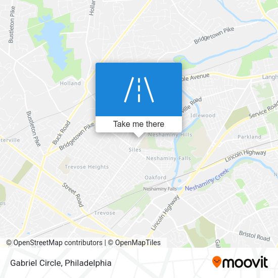 Mapa de Gabriel Circle