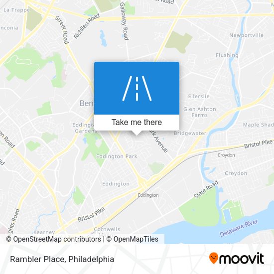 Mapa de Rambler Place