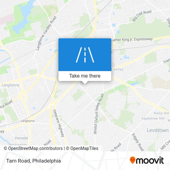 Mapa de Tarn Road