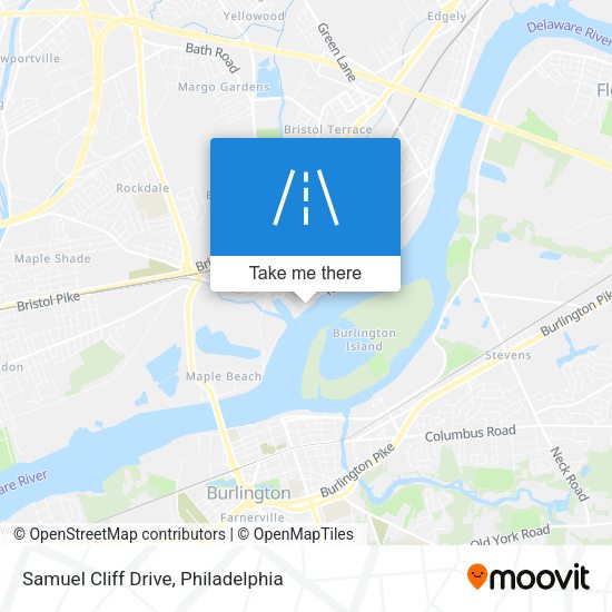 Samuel Cliff Drive map