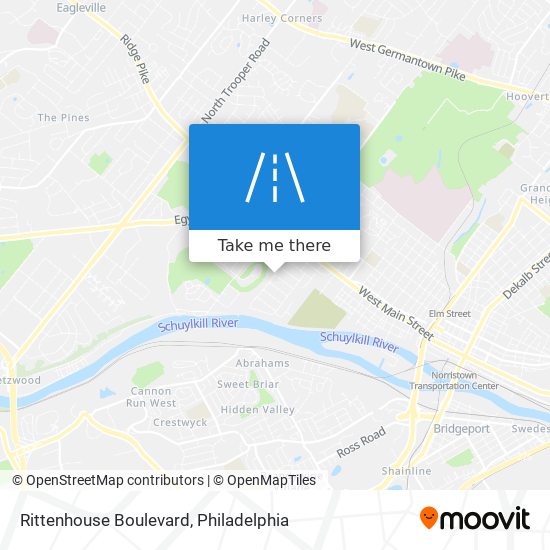 Rittenhouse Boulevard map