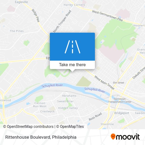 Mapa de Rittenhouse Boulevard