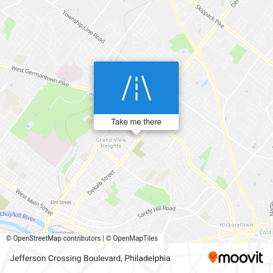 Jefferson Crossing Boulevard map