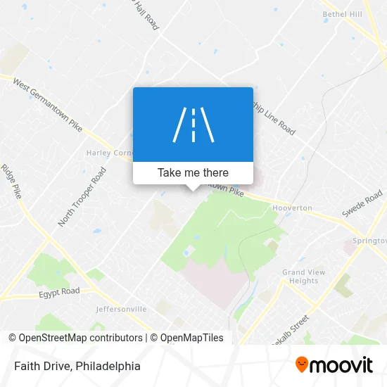 Faith Drive map