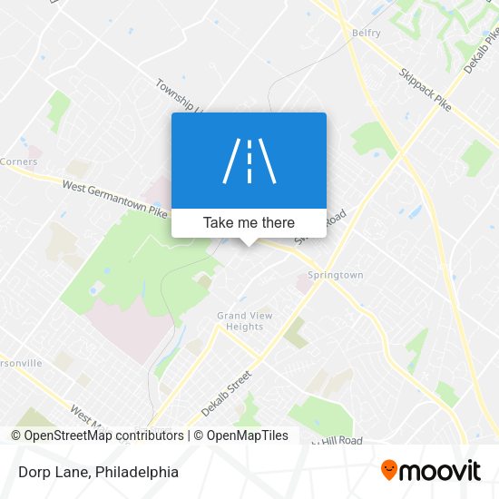 Mapa de Dorp Lane