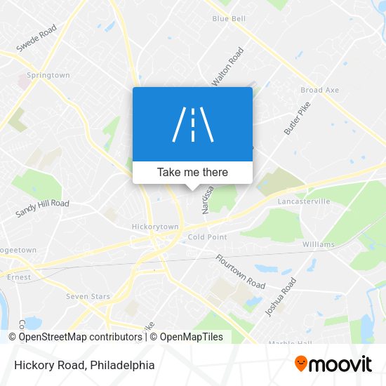 Mapa de Hickory Road