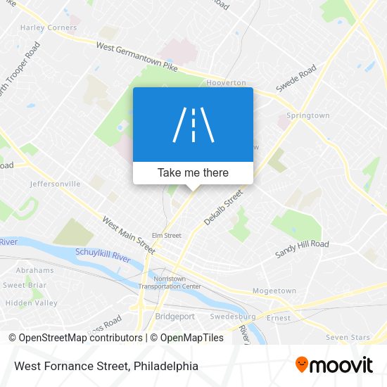 West Fornance Street map