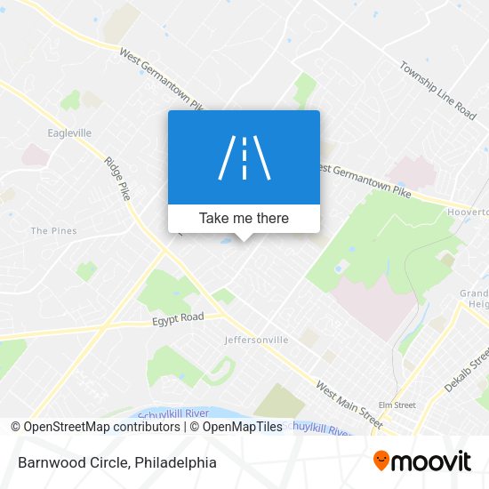 Barnwood Circle map