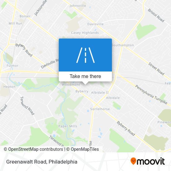Mapa de Greenawalt Road