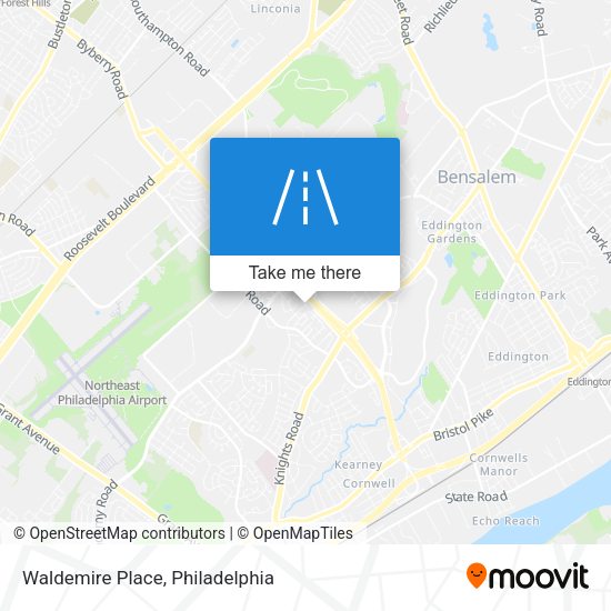 Waldemire Place map