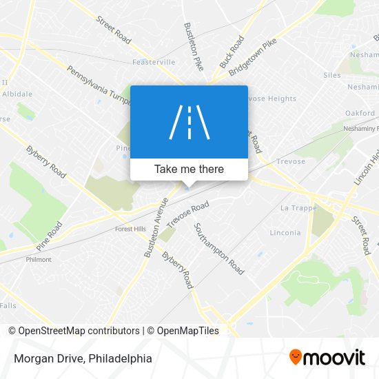 Mapa de Morgan Drive
