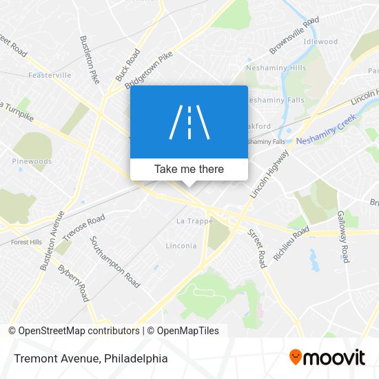 Tremont Avenue map