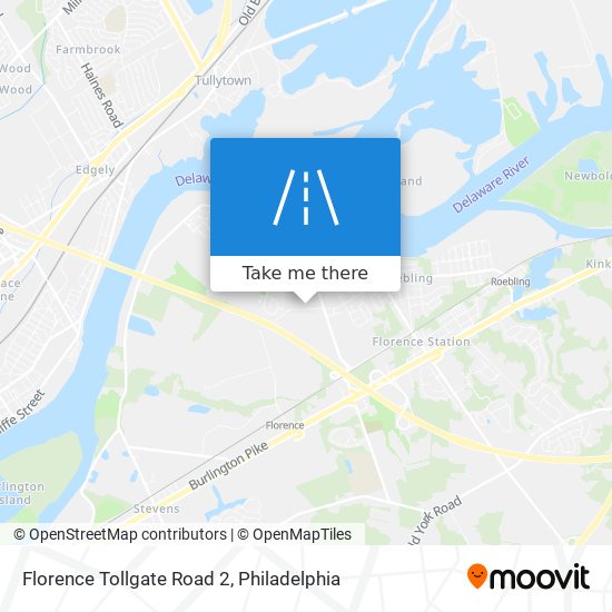 Florence Tollgate Road 2 map