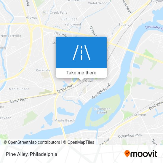 Mapa de Pine Alley